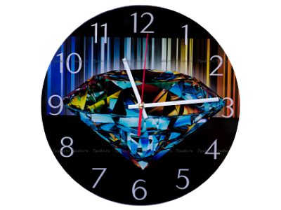 Настенные часы с логотипом компании, выполненные по индивидуальному дизайну в вашем корпоративном стиле.-2